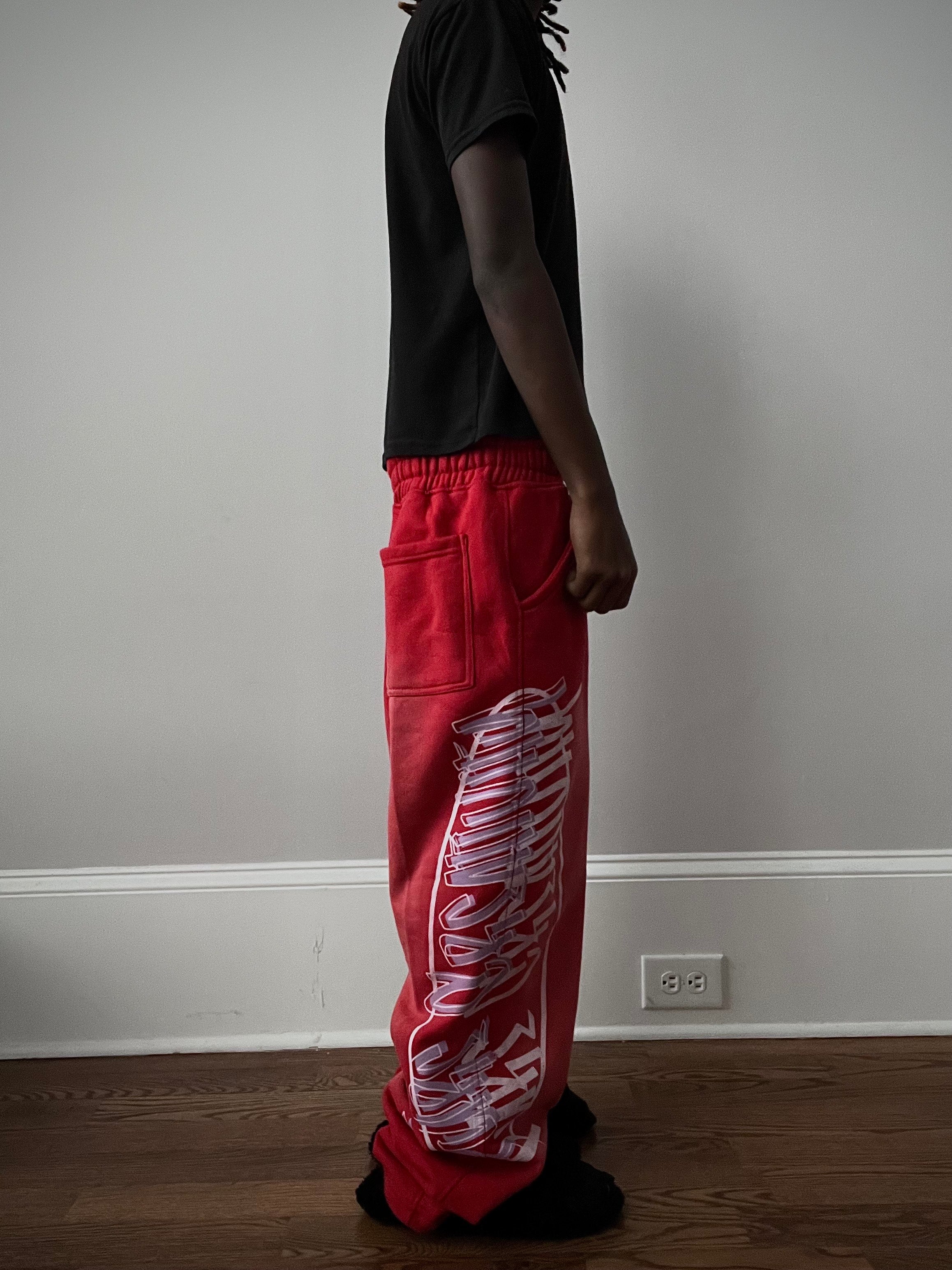 PC Graffiti sweats "Red"